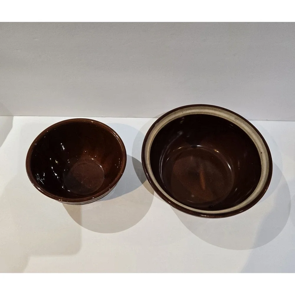 Marcrest Daisy Dot Brown Stoneware 8.5